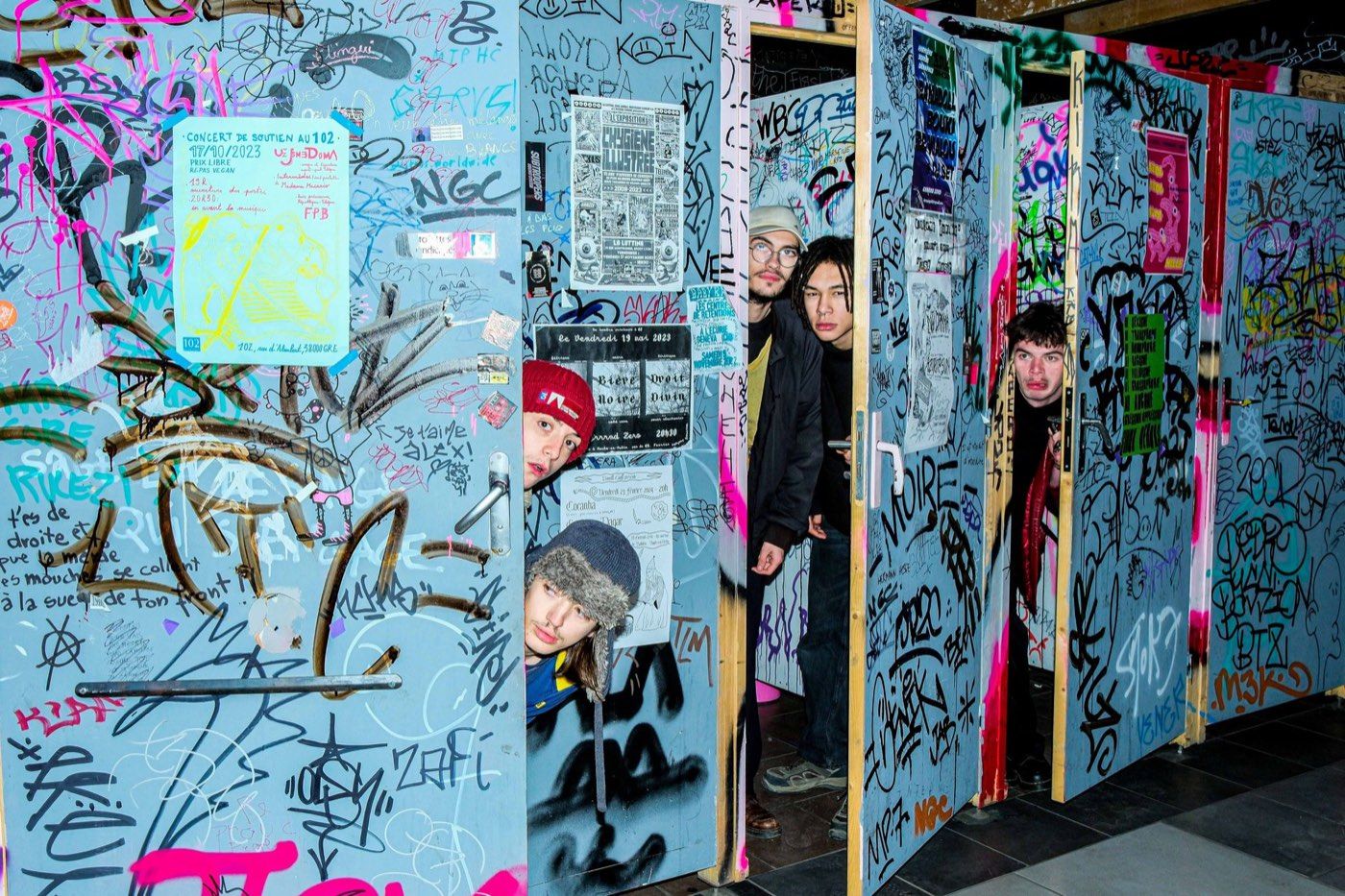 Le groupe SuperMegaSuperCool Révolution